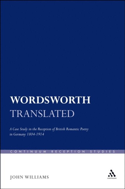 John Williams - Wordsworth Translated, E-bok