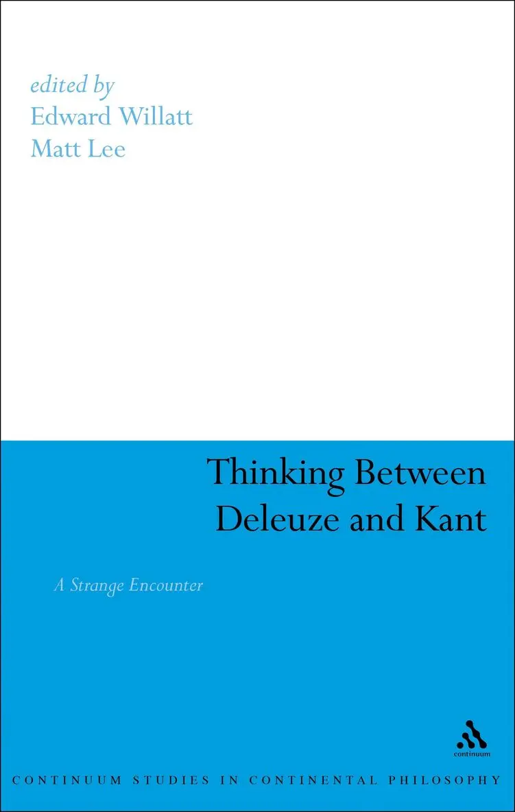 Edward Willatt, Matt Lee - Thinking Between Deleuze and Kant, Häftad. Tillgänglighet: Lägg i varukorg