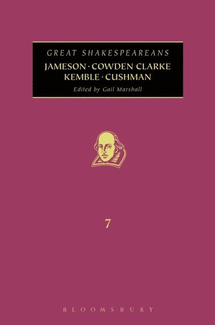 Gail Marshall - Jameson, Cowden Clarke, Kemble, Cushman, E-bok