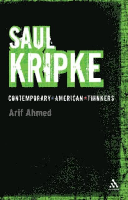 Arif Ahmed - Saul Kripke, E-bok