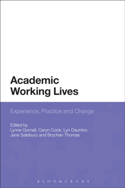 Lynne Gornall, Caryn Cook, Lyn Daunton, Jane Salisbury, Brychan Thomas - Academic Working Lives, E-bok
