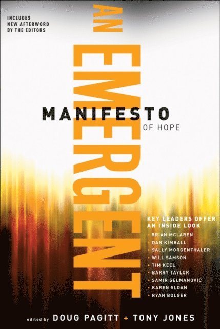 Tony Jones, Doug Pagitt - Emergent Manifesto of Hope (emersion: Emergent Village resources for communities of faith), E-bok