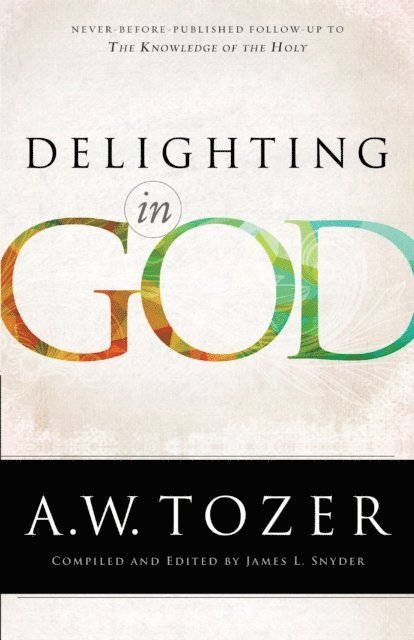 A.W. Tozer, James L. Snyder - Delighting in God, E-bok