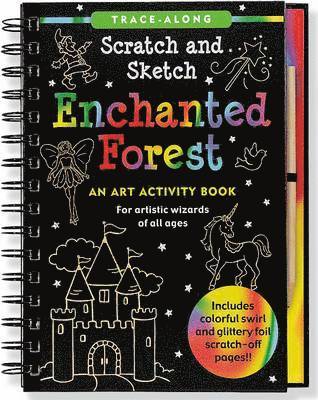 Scratch & Sketch Enchanted Forest av Martha Day Zschock, Inc Peter Pauper Press