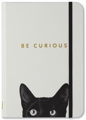 Anteckningsbok A5 linjerad Curious Cat av Peter Pauper Press