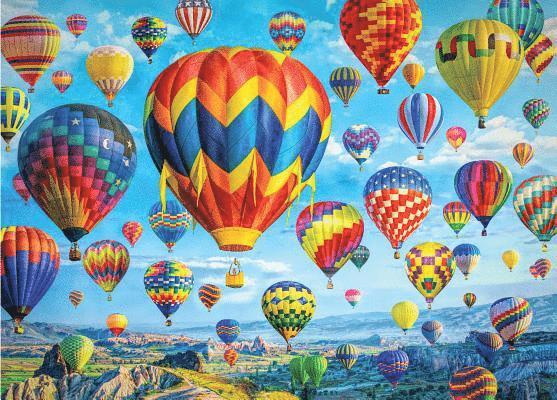 Pussel 1000 bitar - Balloons In Flight, Övrigt. Tillgänglighet: Lägg i varukorg