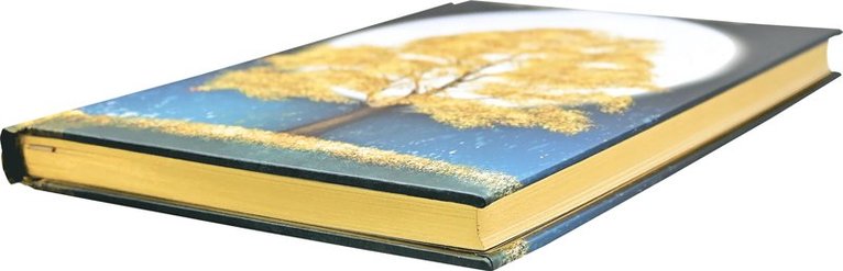 Anteckningsbok A5 linjerad Gilded Tree, Övrigt