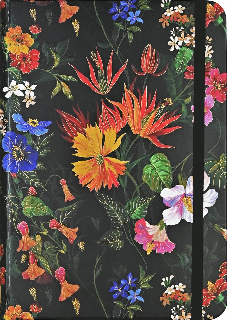 Anteckningsbok A6 linjerad Floral Paradise, Övrigt
