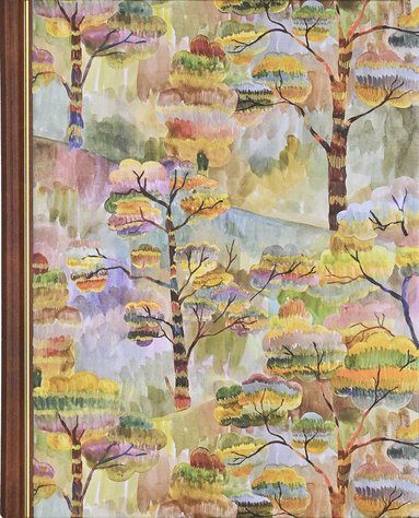 Anteckningsbok 23x19cm Watercolor Treescape