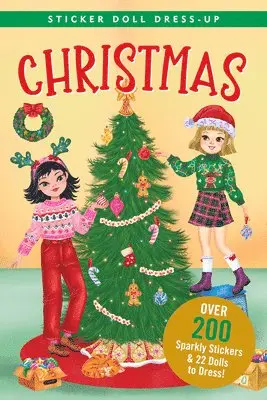 Christmas Sticker Doll Dress-Up Book