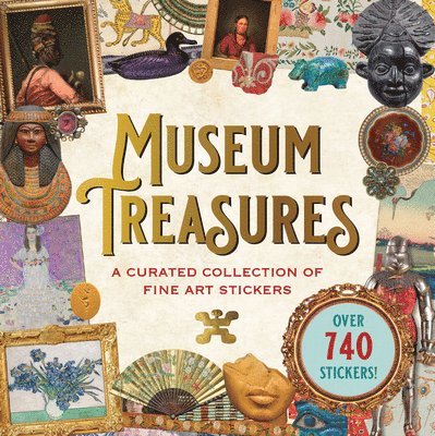 Museum Treasures Sticker Book (Over 740 Stickers!), Häftad