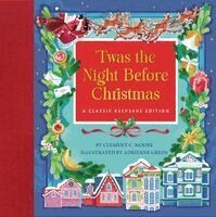 Twas the Night Before Christmas (Deluxe, Hardbound Edition with Fabric Binding): A Classic Keepsake Edition, Inbunden