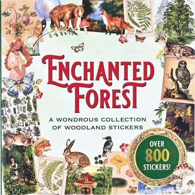 Enchanted Forest Sticker Book (Over 800 Stickers!), Häftad
