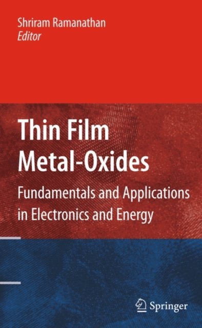 Shriram Ramanathan - Thin Film Metal-Oxides, E-bok