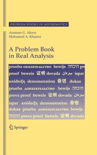 Mohamed A. Khamsi, Asuman G. Aksoy - Problem Book in Real Analysis, E-bok