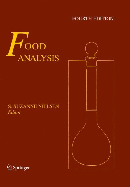 S. Suzanne Nielsen - Food Analysis, E-bok