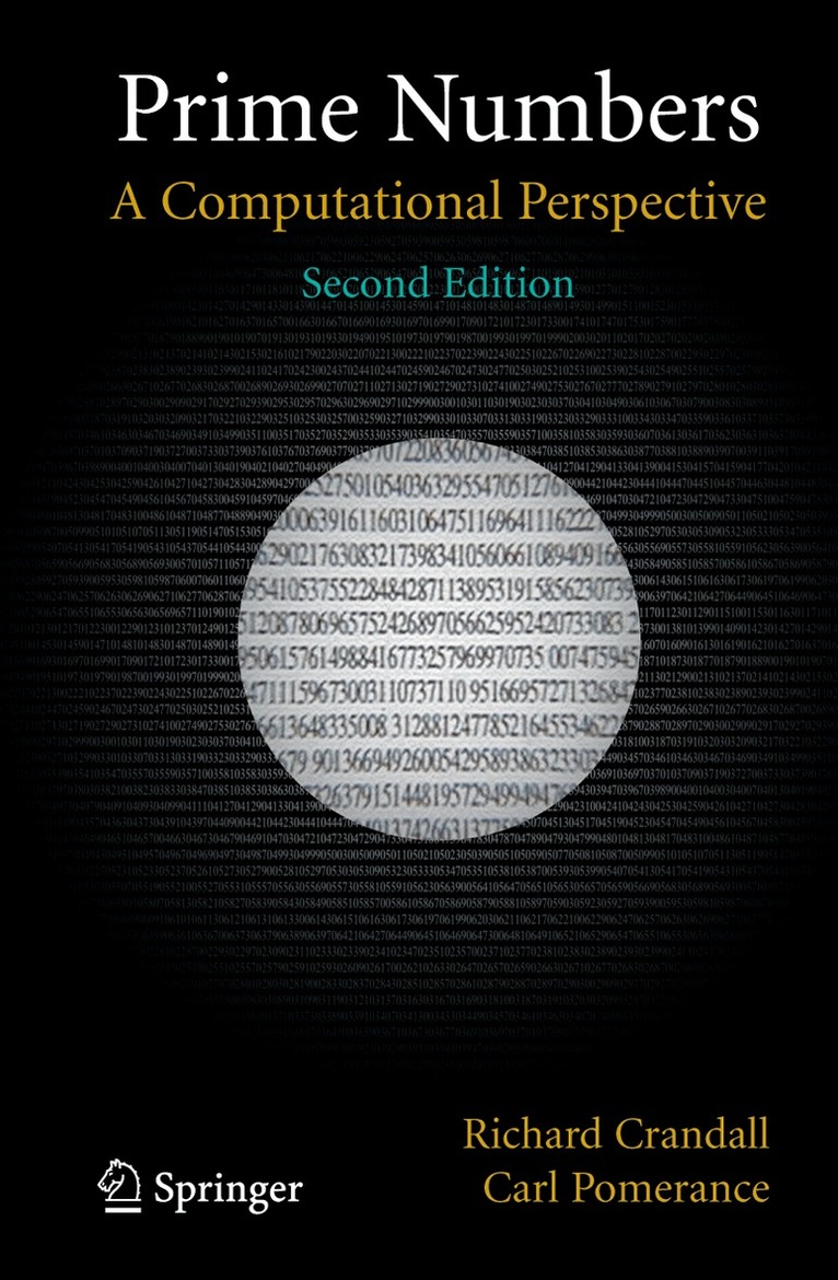 Richard Crandall, Carl B. Pomerance - Prime Numbers, Häftad. Tillgänglighet: Lägg i varukorg
