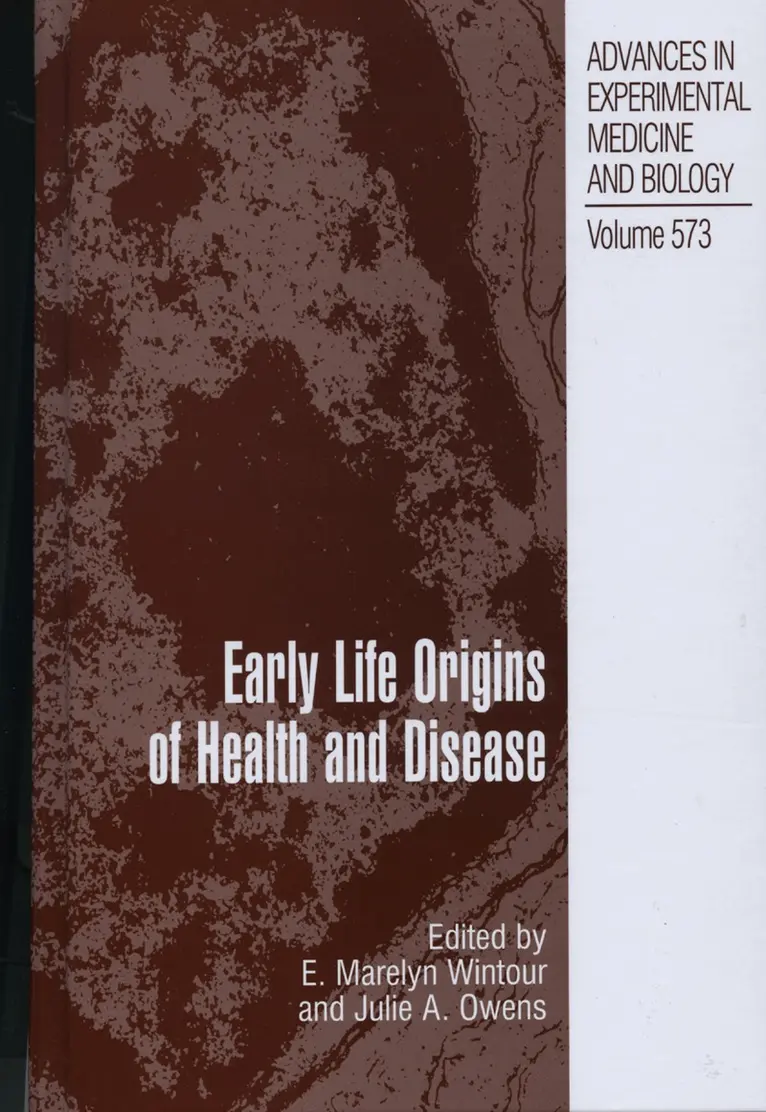E. Marelyn Wintour-Coghlan, Julie Owens - Early Life Origins of Health and Disease, Häftad. Tillgänglighet: Lägg i varukorg