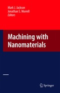 Machining with Nanomaterials