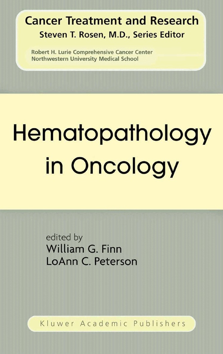 William G. Finn, LoAnn C. Peterson - Hematopathology in Oncology, Häftad