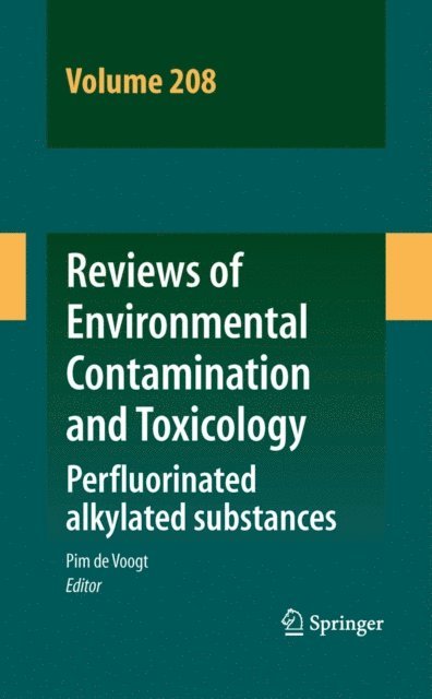 Pim De Voogt - Reviews of Environmental Contamination and Toxicology Volume 208, E-bok