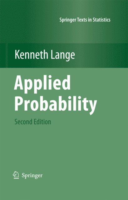 Kenneth Lange - Applied Probability, E-bok