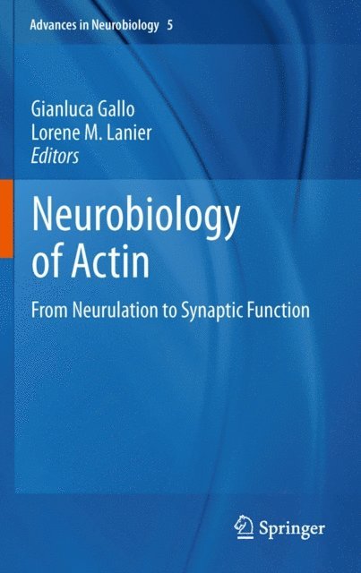 Lorene M Lanier, Gianluca Gallo - Neurobiology of Actin, E-bok