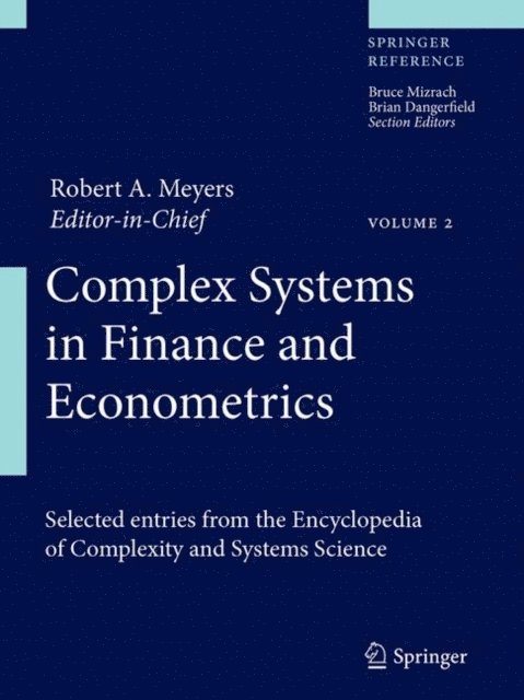 Robert A. Meyers - Complex Systems in Finance and Econometrics, E-bok