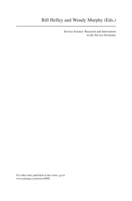Vikas Krishna, James C. Spohrer, Haluk Demirkan - Service Systems Implementation, E-bok