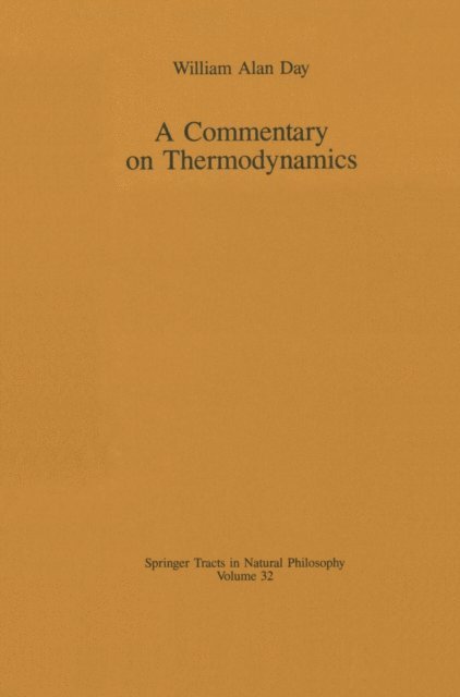 William A. Day - Commentary on Thermodynamics, E-bok