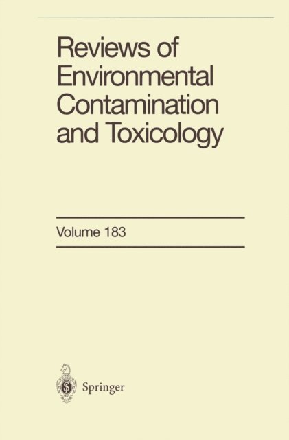 George W. Ware - Reviews of Environmental Contamination and Toxicology, E-bok