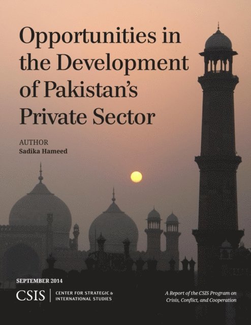 Sadika Hameed - Opportunities in the Development of Pakistan's Private Sector, E-bok