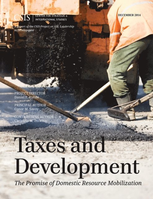 Conor M. Savoy - Taxes and Development, E-bok