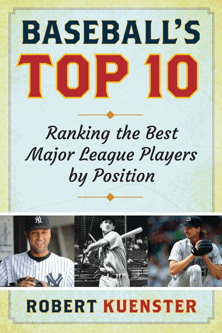 Robert Kuenster - Baseball's Top 10, Inbunden. Tillgänglighet: Lägg i varukorg