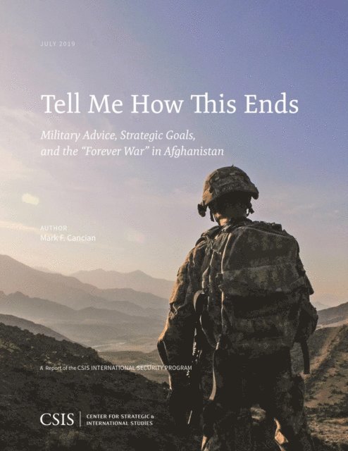 Mark F. Cancian - Tell Me How This Ends, E-bok