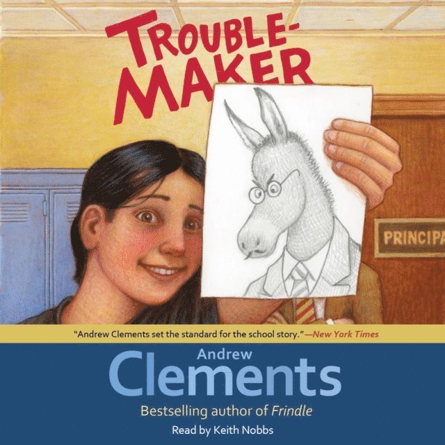 Andrew Clements - Troublemaker, Ljudbok