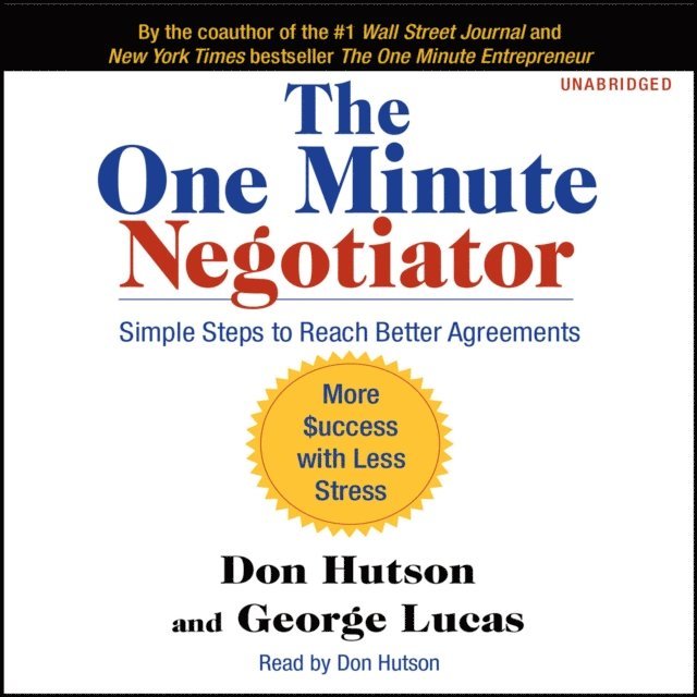 George Lucas, Don Hutson - One Minute Negotiator, Ljudbok