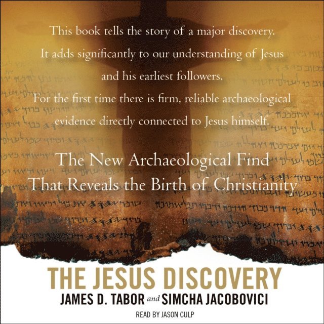 Simcha Jacobovici, James D. Tabor - Jesus Discovery, Ljudbok