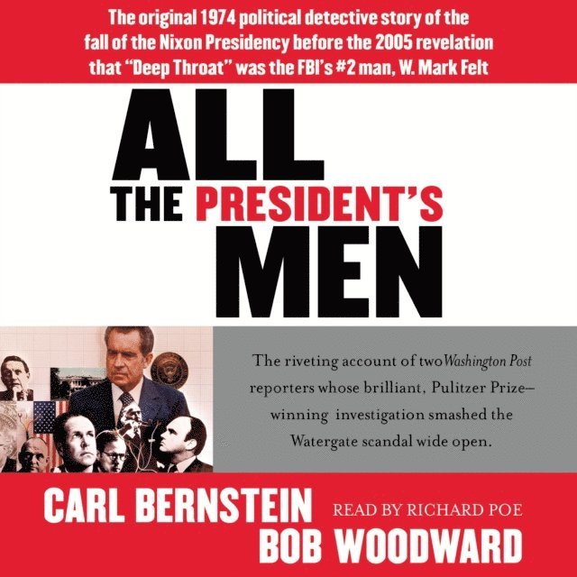 Carl Bernstein, Bob Woodward - All the President's Men, Ljudbok