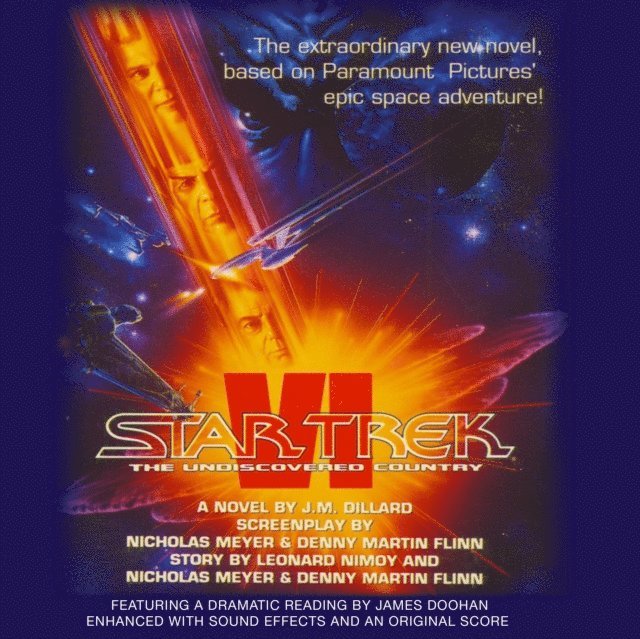 J.M. Dillard - STAR TREK VI: THE UNDISCOVERED COUNTRY, Ljudbok