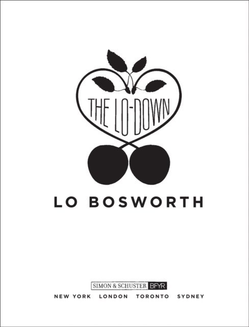 Lo Bosworth - Lo-Down, E-bok