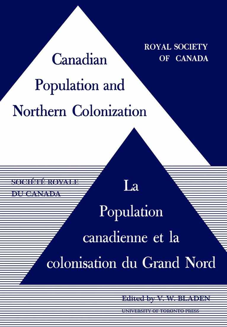Vincent Bladen - Canadian Population and Northern Colonization, E-bok