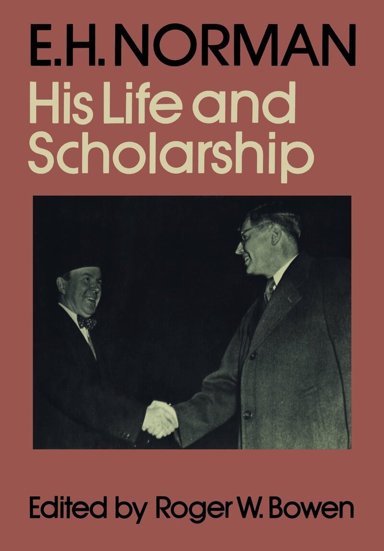 Roger Bowen - E.H. Norman, E-bok