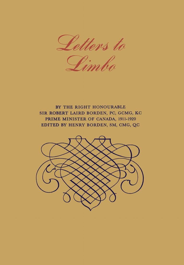 Robert Borden, Henry Borden - Letters to Limbo, E-bok