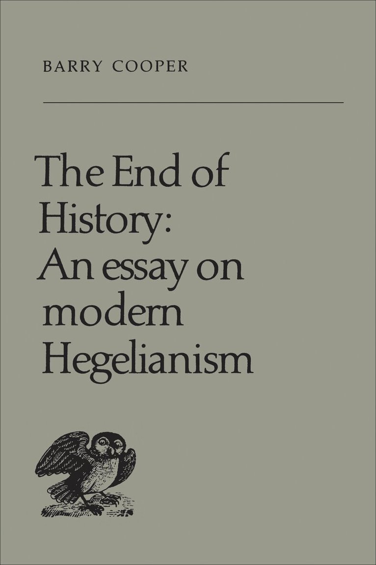 Barry Cooper - End of History, E-bok