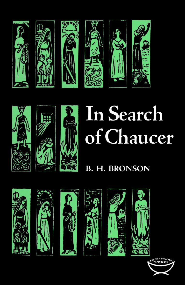 Bertrand Bronson - In Search of Chaucer, E-bok