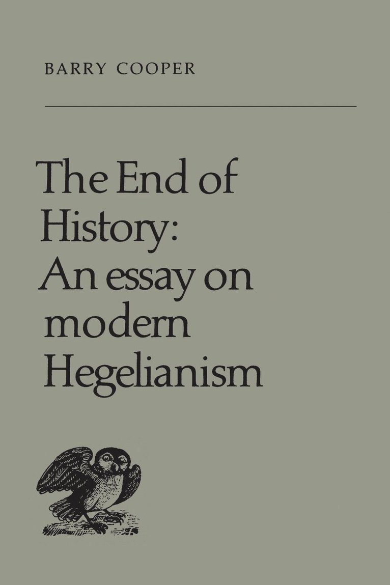 Barry Cooper - End of History, E-bok