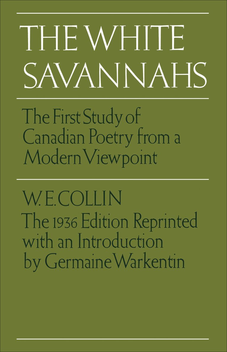 W.E. Collin - White Savannahs, E-bok