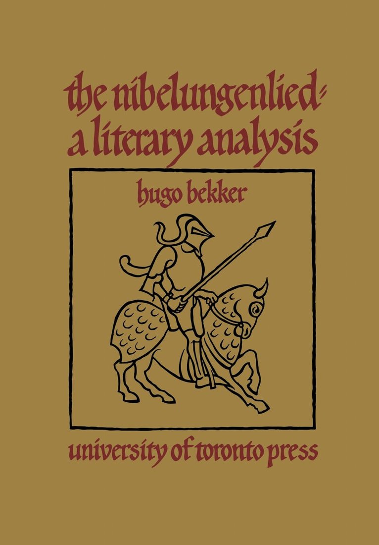 Hugo Bekker - Nibelungenlied, E-bok