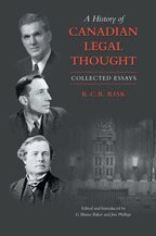 R.C.B. Risk, George Blaine Baker, Jim Phillips - History of Canadian Legal Thought, E-bok